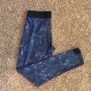 Senita Circuit Leggings - Dark Blue Larkspur